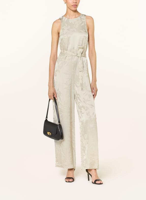 ARMANI EXCHANGE Satijnen jumpsuit CRÈME