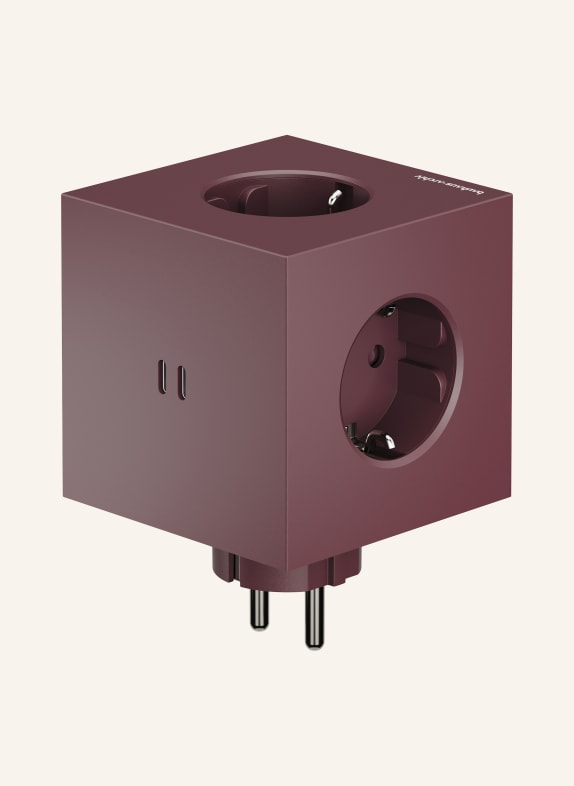 AVOLT Steckdosenleiste SQUARE 2 BRAUN