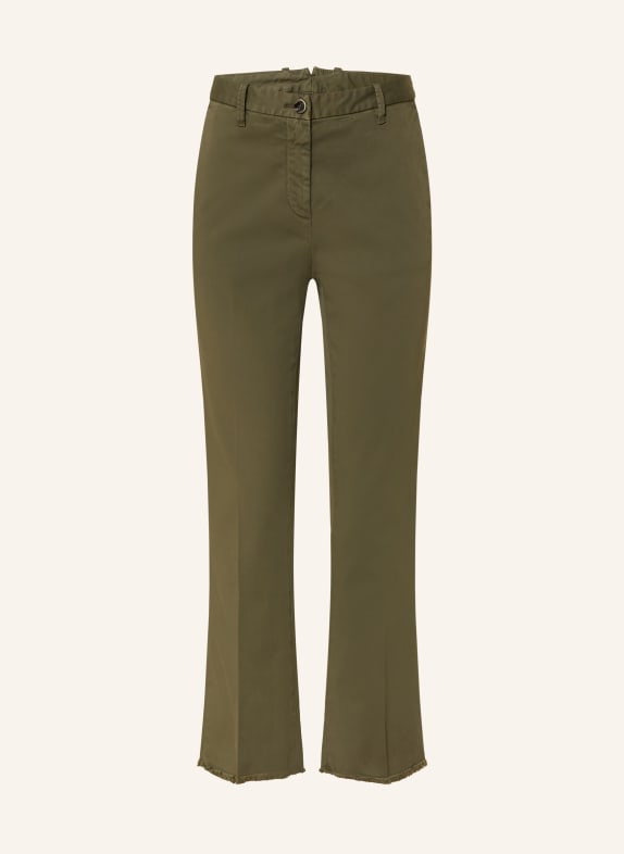 nine:inthe:morning Pantalon chino 7/8 ROME OLIVE