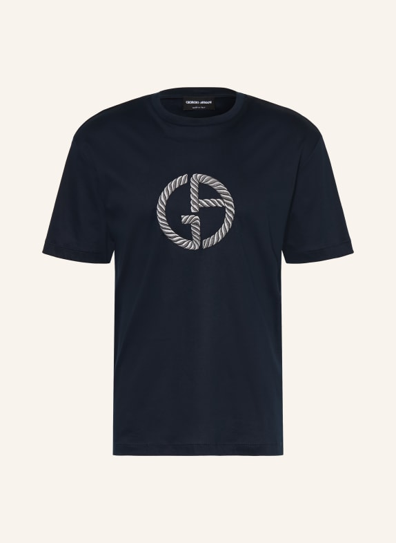 GIORGIO ARMANI T-shirt BLEU FONCÉ