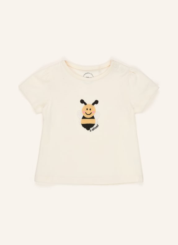 s.Oliver RED T-shirt MARRON CLAIR / JAUNE / NOIR