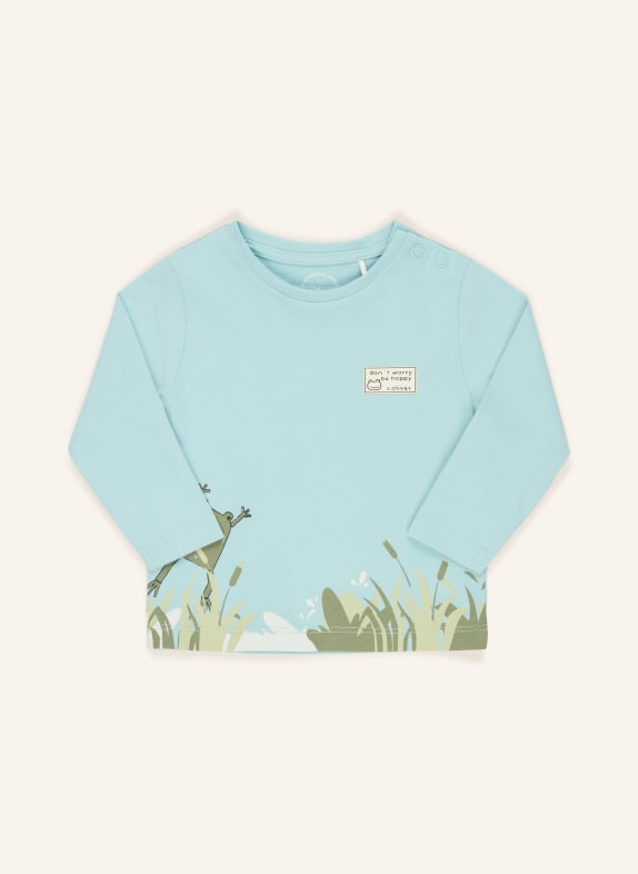 s.Oliver RED T-shirt met lange mouwen TURQUOISE / GROEN
