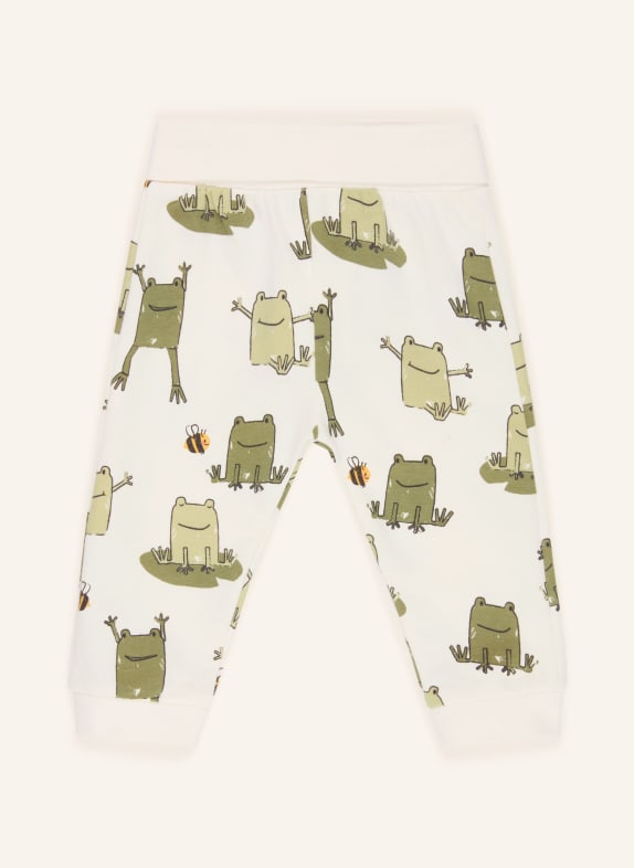 s.Oliver RED Joggingbroek WIT / GROEN