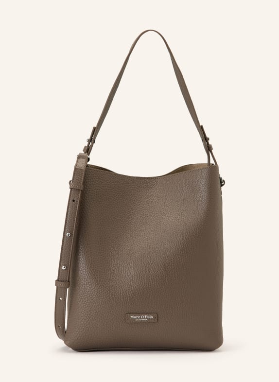 Marc O'Polo Beuteltasche TAUPE / SILBER
