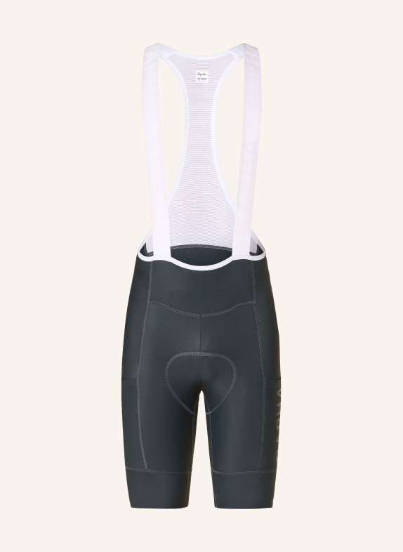 Rapha Fietsbroek PRO TEAM CARGO met bretels en gewatteerd inzetstuk DONKERGRIJS