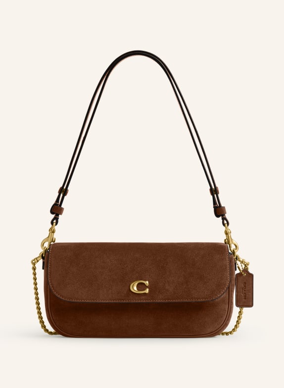 COACH BROOK Handbag BROWN / GOLD