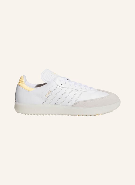 adidas Originals Golfschuhe SAMBA GOLF WEISS / HELLGRAU / HELLGELB