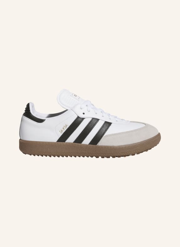 adidas Originals Buty golfowe SAMBA SPIKELESS GOLF BIAŁY / SZARY / CZARNY