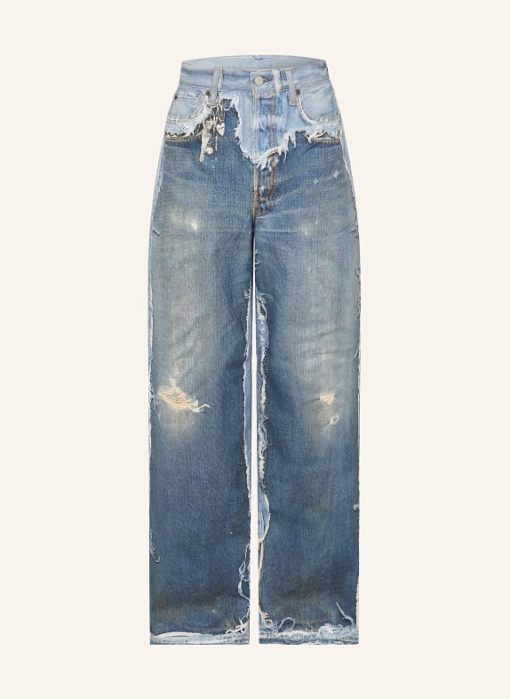 Acne Studios Destroyed Jeans Regular Fit AUZ MID BLUE