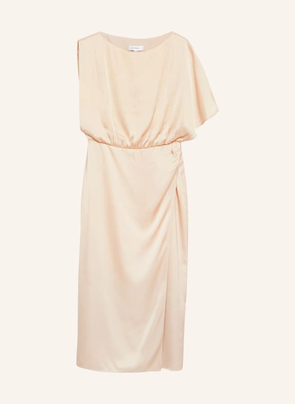 comma Satijnen jurk ECRU