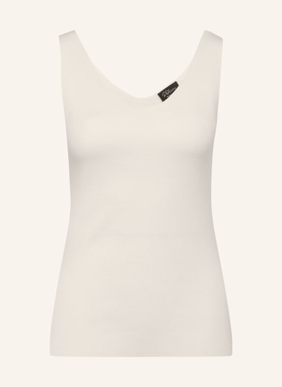 s.Oliver BLACK LABEL gebreide top WIT