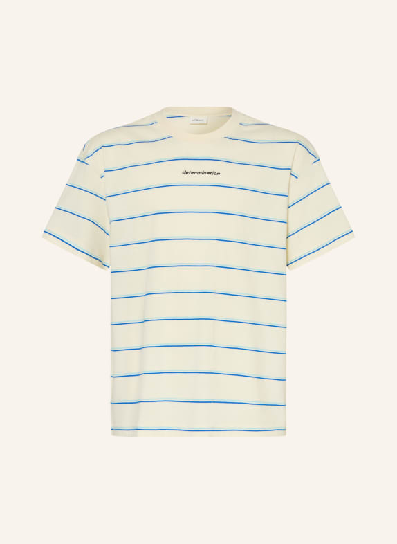 s.Oliver RED T-Shirt CREME / TÜRKIS / BLAU