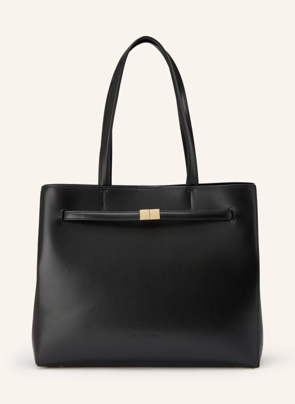 Marc O'Polo Sac cabas TAINA MEDIUM NOIR / OR