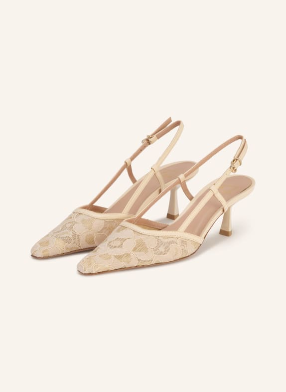 FESTA Slingpumps PALMY PIZZO CREME