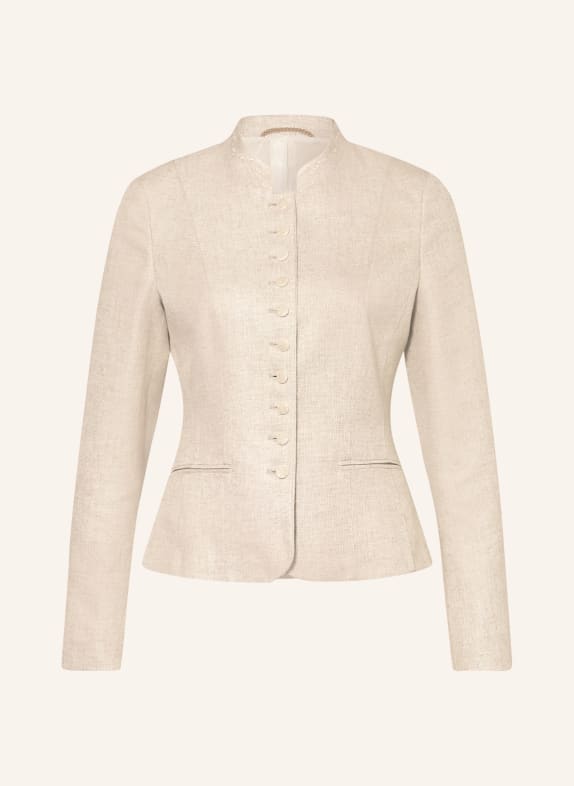 Grasegger Janker JULIETTE mit Leinen BEIGE
