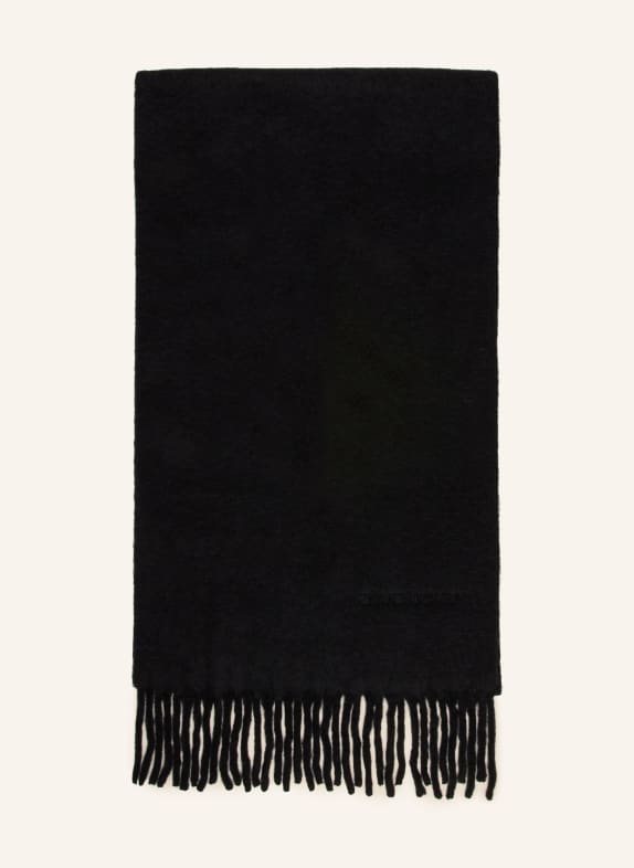 GIVENCHY Sjaal van alpaca ZWART