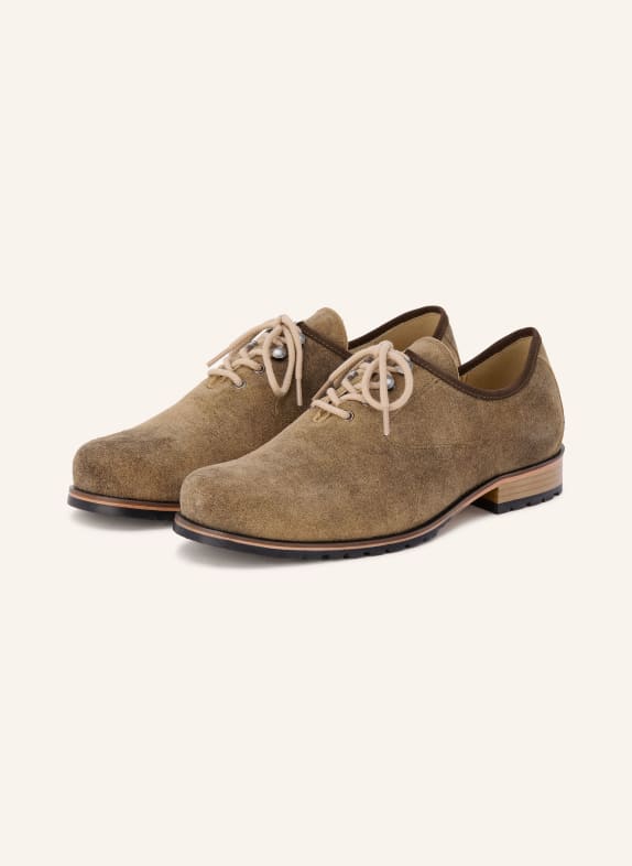 OSTARRICHI Haferlschuhe BEIGE