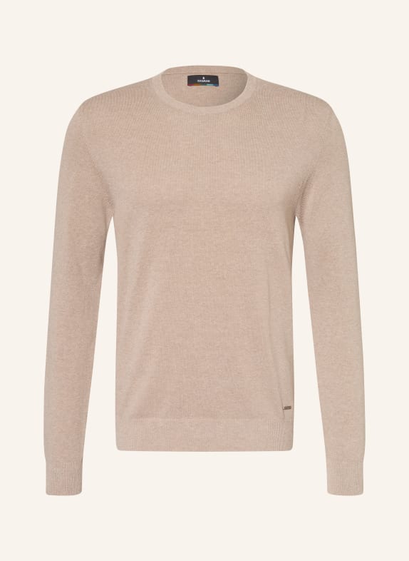 RAGMAN Trui LICHTBRUIN