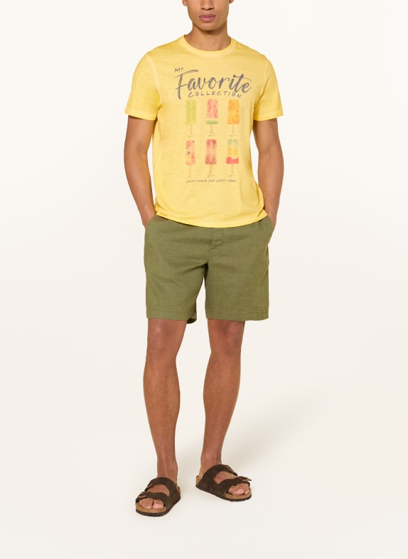 RAGMAN T-shirt GUL / RØD / MØRKEBLÅ