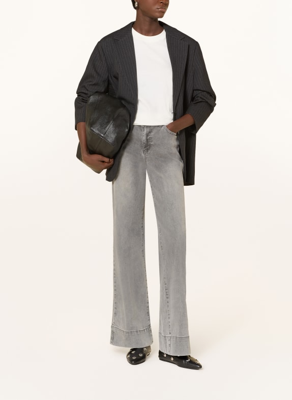 Buena Vista Wide Leg Jeans 9010 light grey