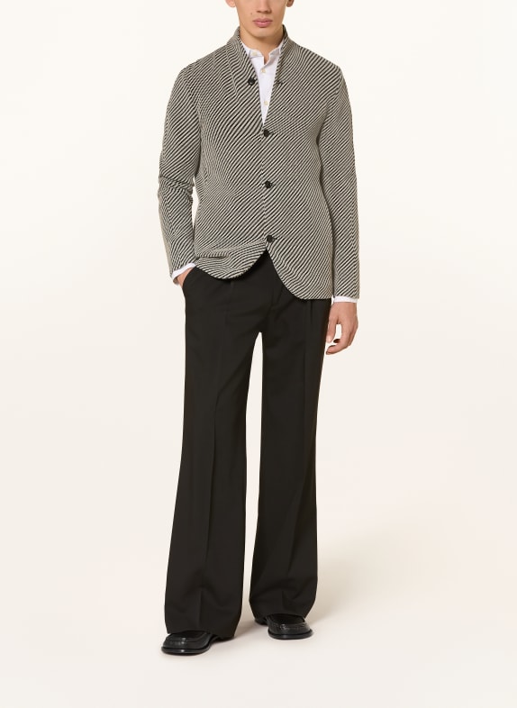 EMPORIO ARMANI Jacka Slim Fit SVART / LJUSGRÅ
