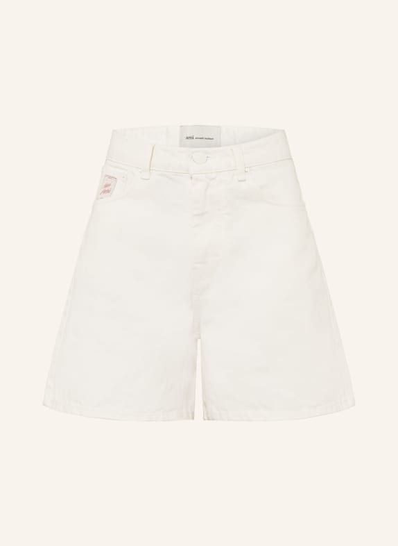 AMI PARIS Jeansshorts 136 BLANC CREME