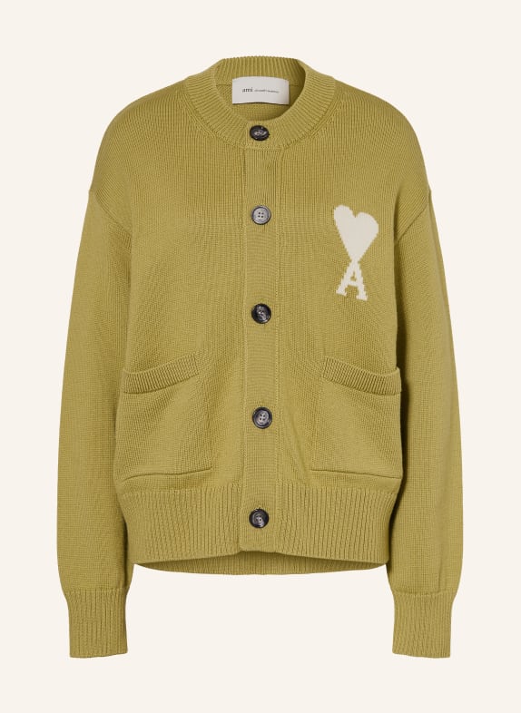 AMI PARIS svetr OLIVOVÁ / KRÉMOVÁ