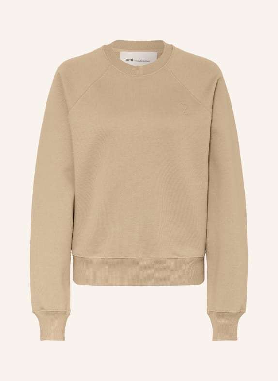 AMI PARIS Sweatshirt BEIGE