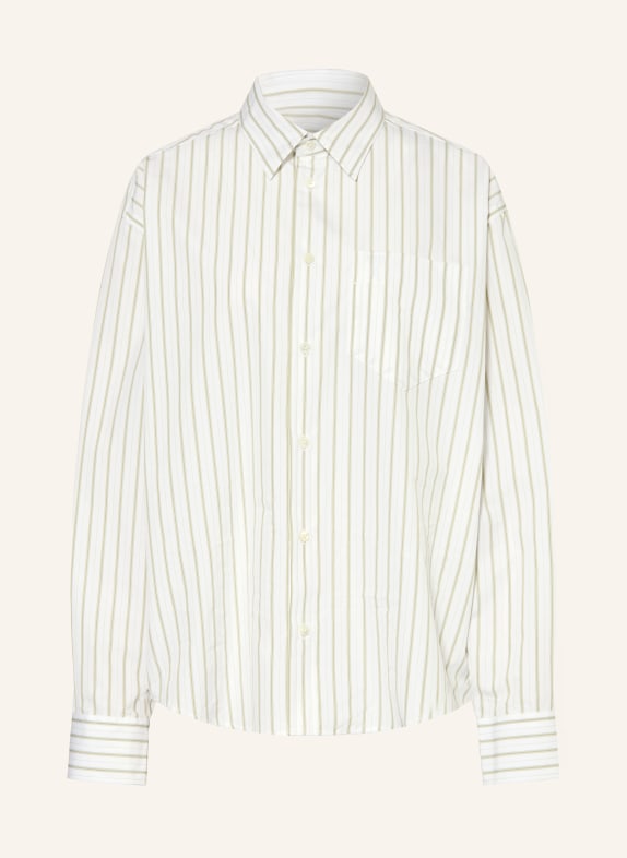 AMI PARIS overhemdblouse WIT / GROEN