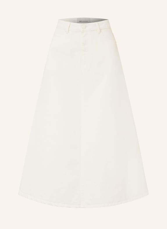 AMI PARIS Jeansrock CREME