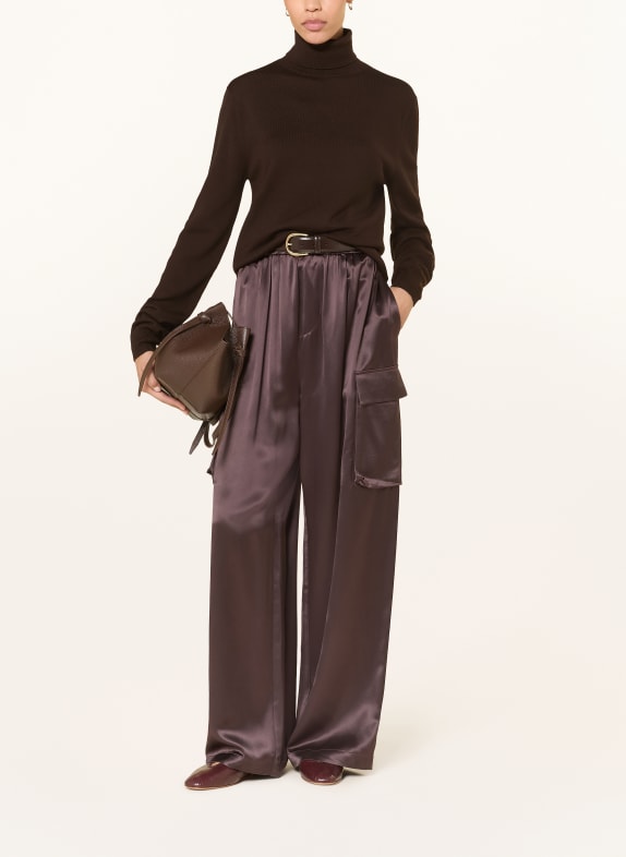 The Frankie Shop Rollkragenpullover EVE DUNKELBRAUN