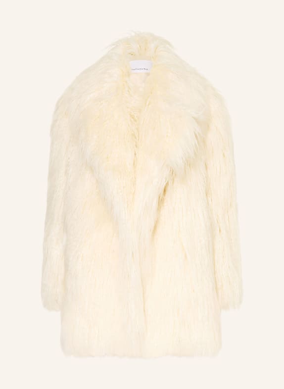 The Frankie Shop Veste en fausse fourrure LIZA CRÈME