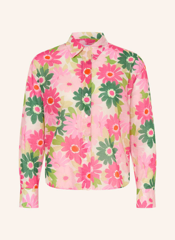 ROBERT FRIEDMAN overhemdblouse ROSE CLAIR / ROZE / GROEN