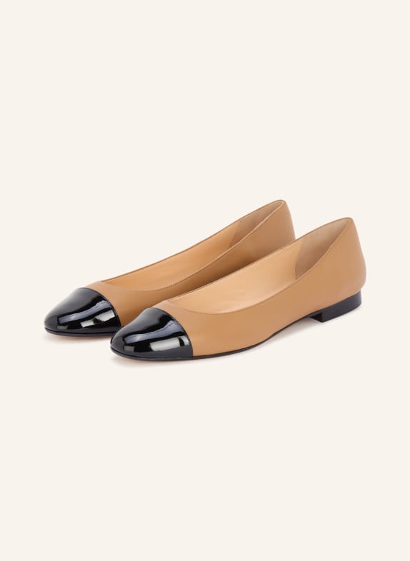 PROSPERINE Ballerinas CAMEL / SCHWARZ