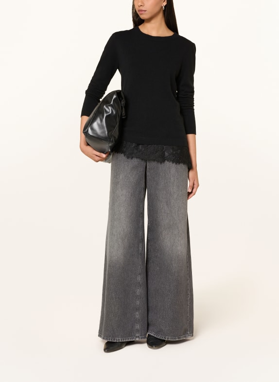 darling harbour Cashmere-Pullover BLACK