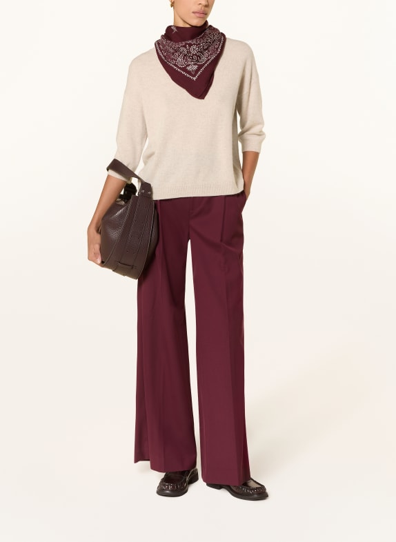 darling harbour Cashmere-Pullover mit 3/4-Arm pebble melange