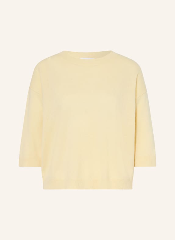 darling harbour Cashmere-Pullover mit 3/4-Arm VANILLA