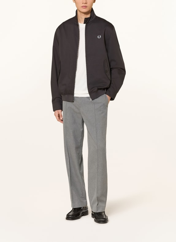 FRED PERRY Blouson DONKERGRIJS