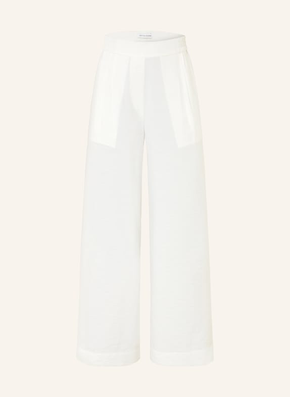 IRIS von ARNIM Pantalon en soie NEROLA BLANC