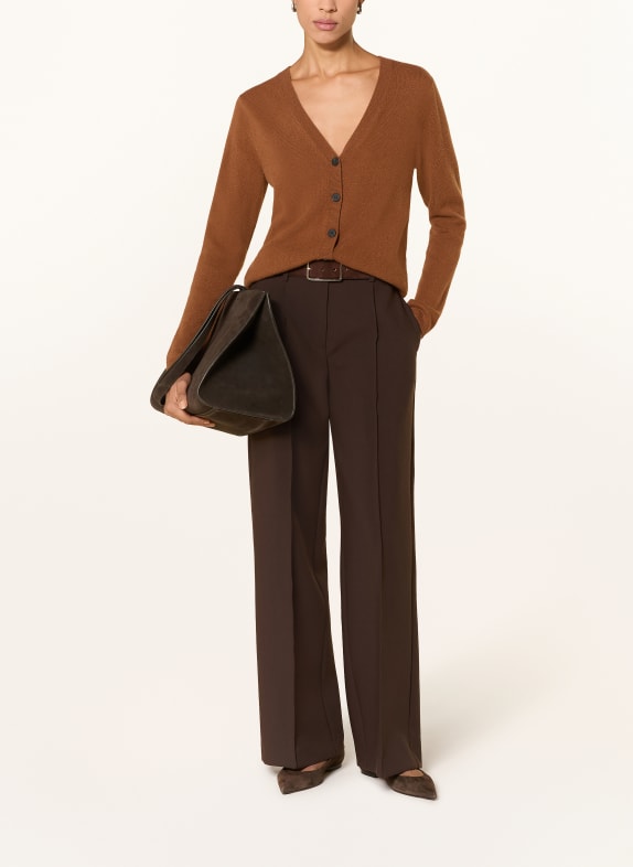 darling harbour Cardigan en cachemire TOFFEE