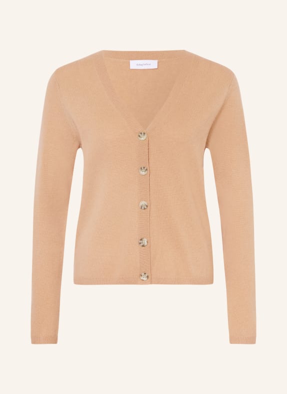 darling harbour Cashmere cardigan CAMEL