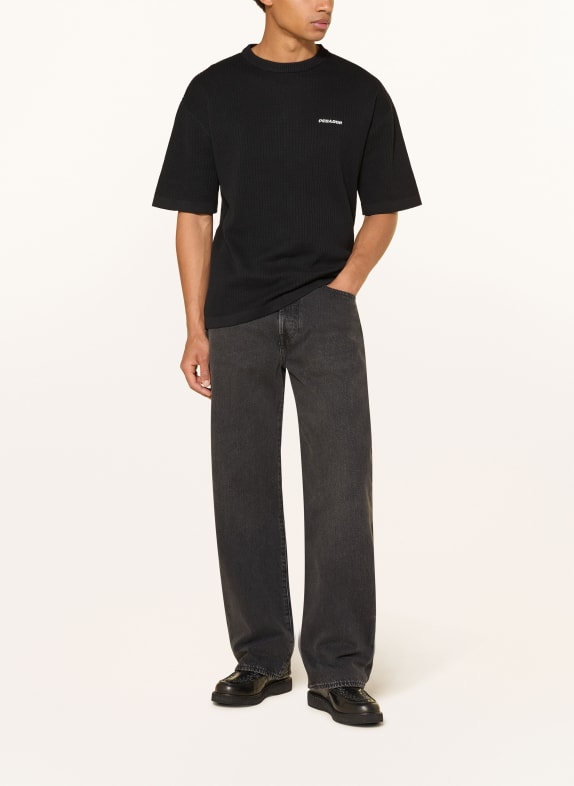 PEGADOR Gebreid shirt STON ZWART