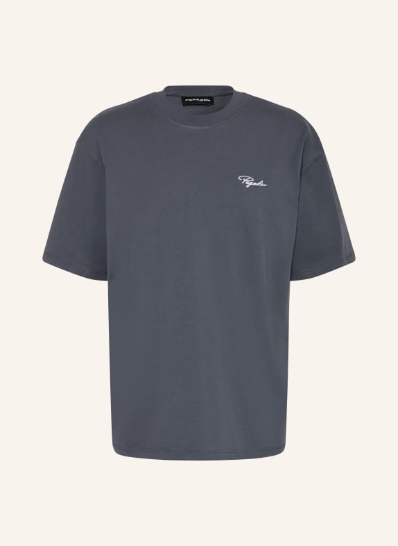 PEGADOR Chemise oversize SIGNAR BLEU GRIS