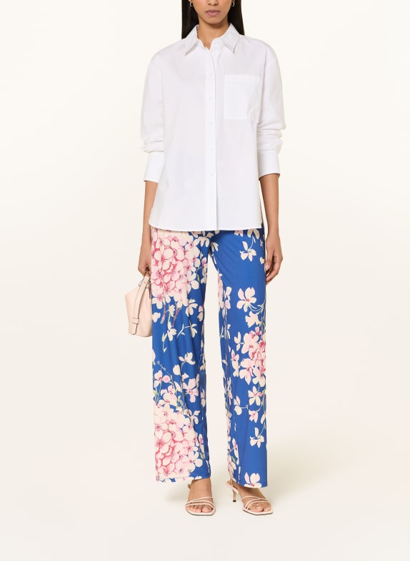 Miss Lagotte Marlene-broek BLAUW / ROZE / ECRU