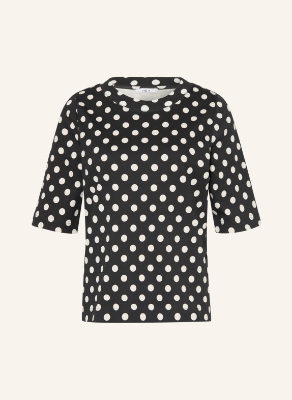 ZAÍDA T-Shirt SCHWARZ / ECRU
