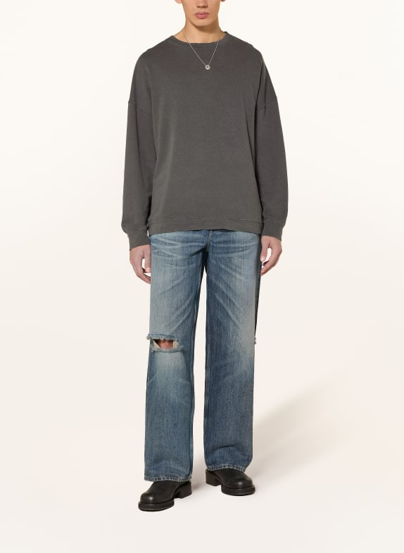 OUR LEGACY Oversized-Sweatshirt SLACK DUNKELGRAU