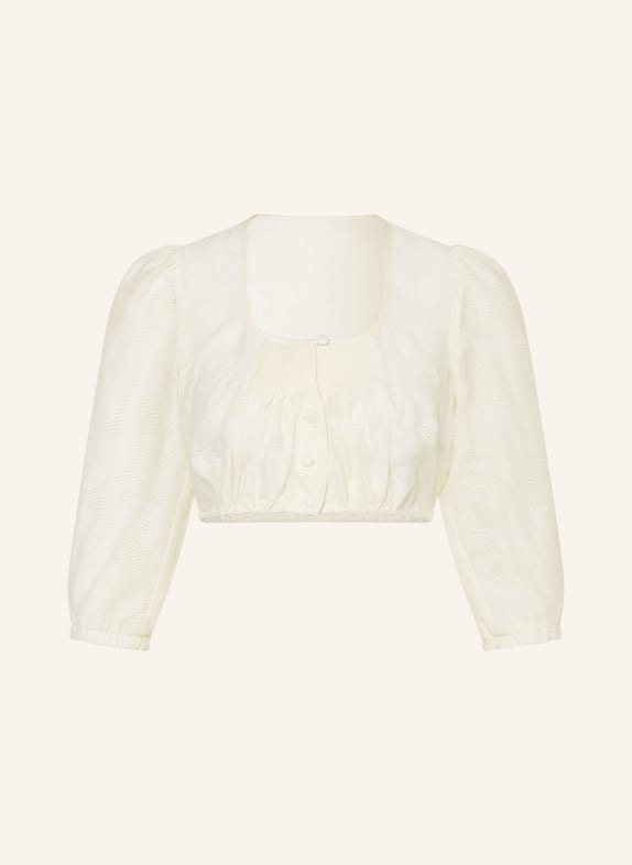 SPORTALM Dirndlblouse met 3/4-mouwen CRÈME
