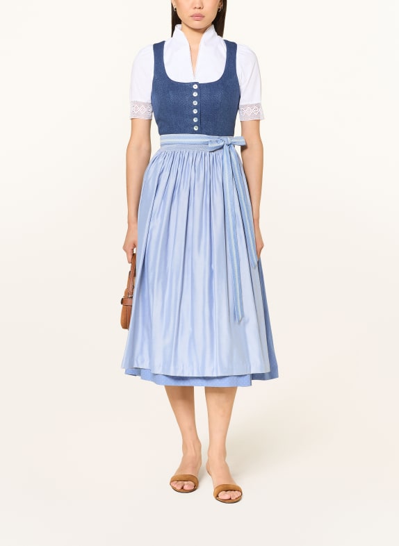 Hammerschmid Dirndlbluse AMELIE mit Spitze WEISS