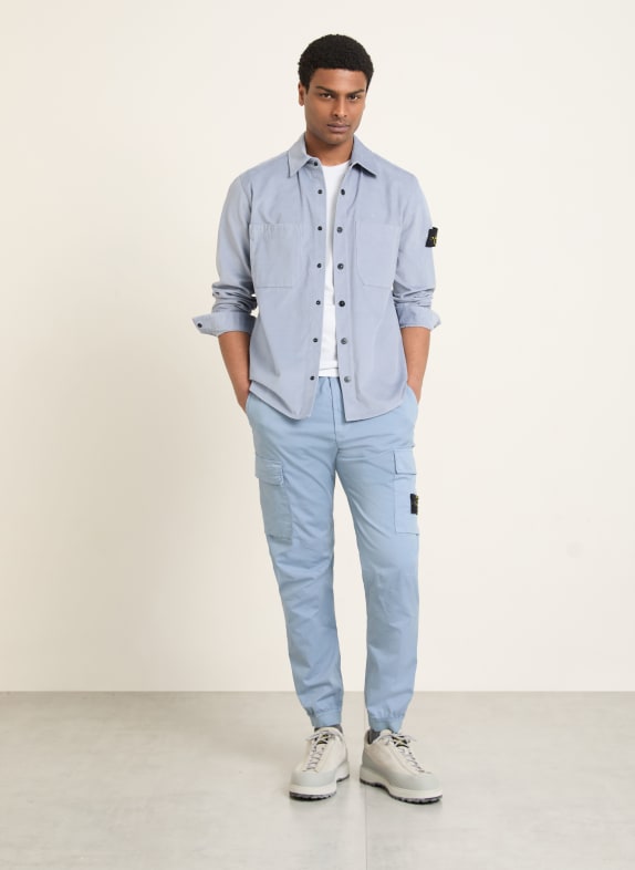 STONE ISLAND Cargobroek Extra Slim Fit BLAUW
