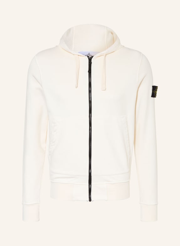 STONE ISLAND sweat à capuche CRÈME